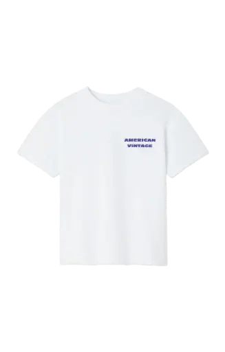 T-shirt Fizvalley White 