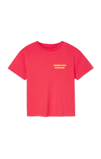 T-shirt Fizvalley Framboise 