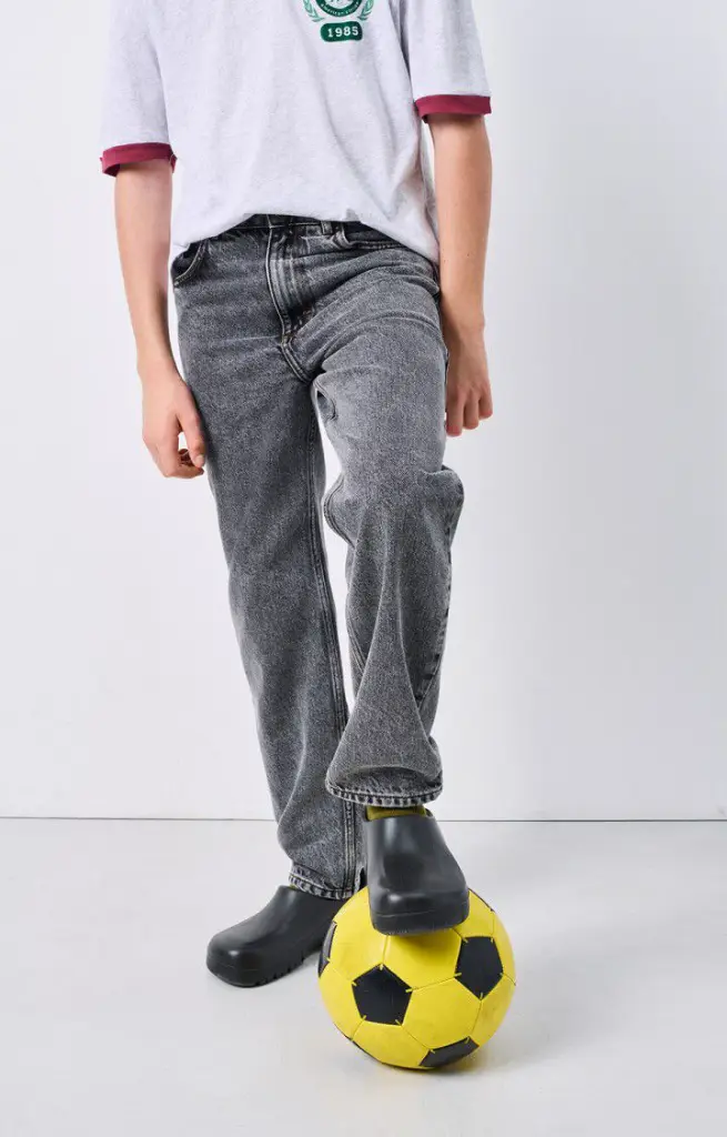Jeans 5 Poches Grey Salt & Pepper
