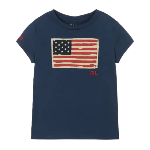 T-shirt Drapeau Navy