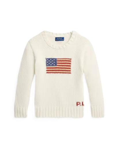 Pull Drapeau White 