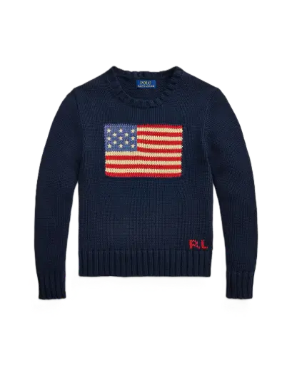 Pull Drapeau Navy