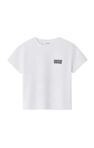T-shirt Fizvalley Blanc 20ans 