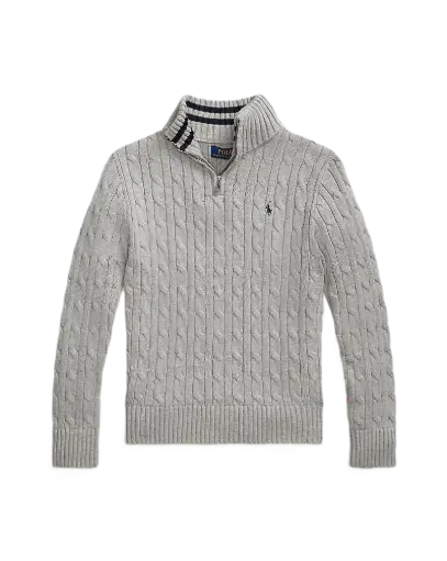 Pull Cable Demi-zip C Core Grey