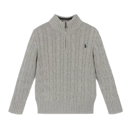 Pull Cable Demi-zip C Core Grey