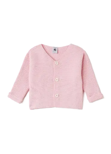 Cardigan Tricot Rose