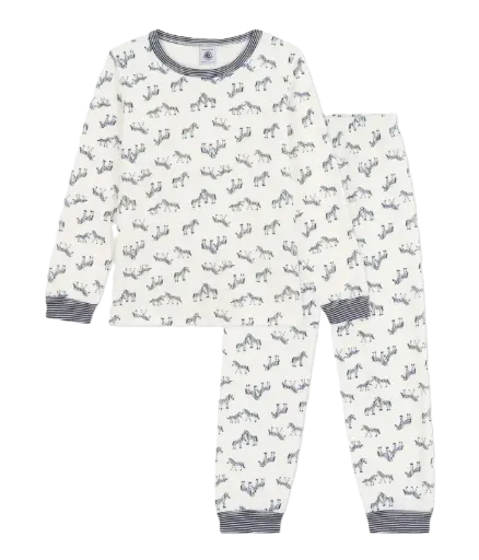 Pyjama Velours Zèbres A0DRZ