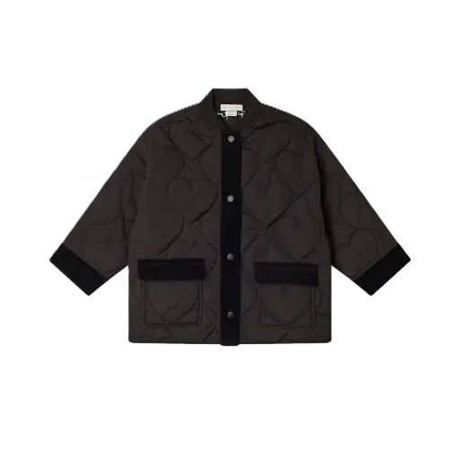 Veste Black Coeurs
