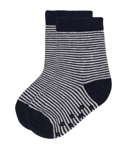Chaussettes en coton anti dérapante bébé