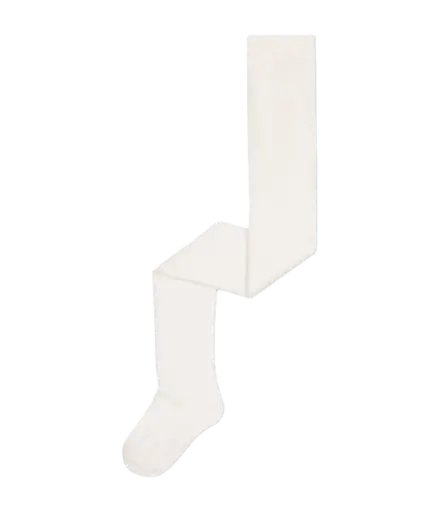 Collant en Coton Blanc