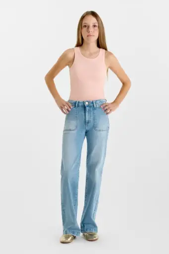 Jeans Flare Blue 