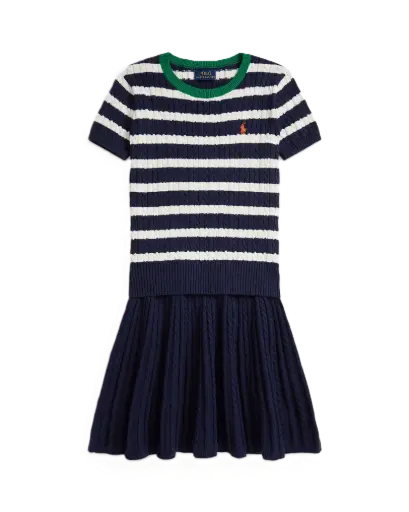 Ensemble Jupe/T-shirt Cable 