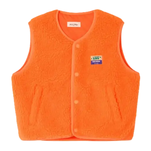 Veste Sans Manches Hoktown Orange Fluo 