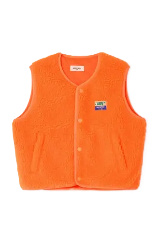 Veste Sans Manches Hoktown Orange Fluo 