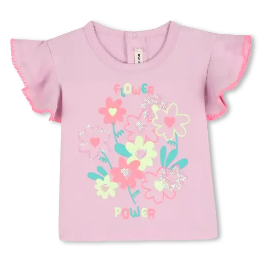 T-shirt Lila Flower 