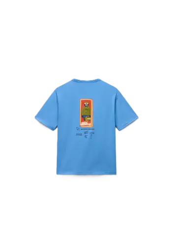 T-shirt Blue Jasper