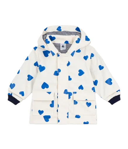 Ciré Coeurs Bleu A0FKD