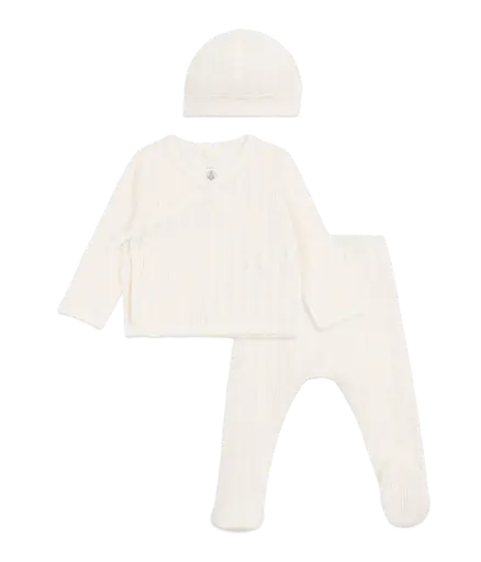 Ensemble 3 pièces A0FU5 Crème