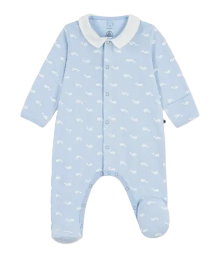 Dors Bien A0F2H Bleu Baleines