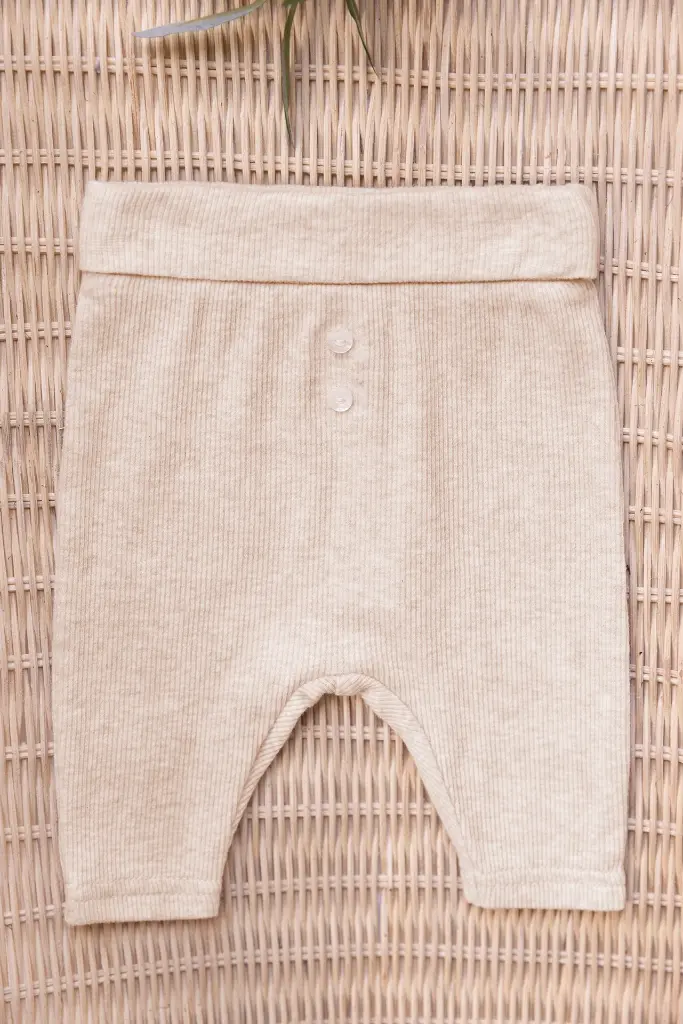 Legging Mixte Beige Chine 