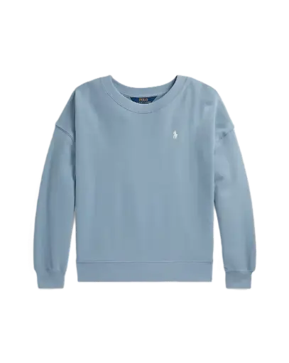 Sweat Polo Crewneck Blue 