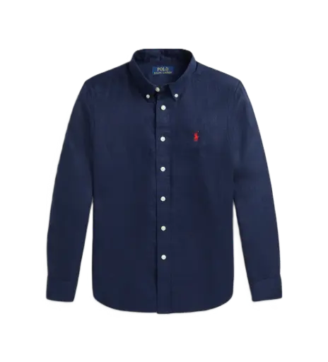 Chemise Lin Core Navy