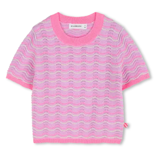 Pull Manches Courtes Lilac 3-6