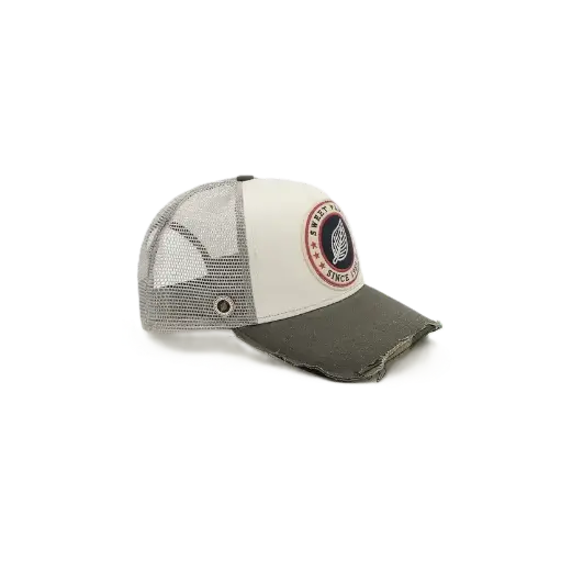 Kids Home Run Cap Grey 