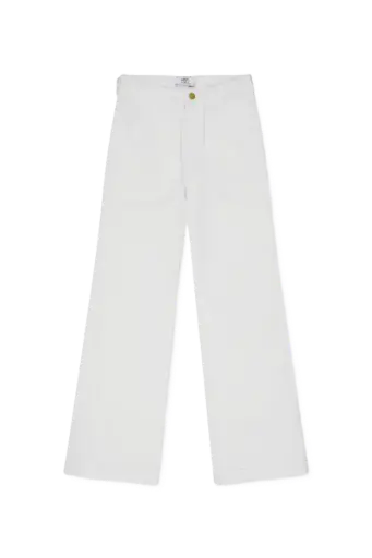 Jeans Flare White 