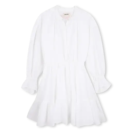 Robe Volants Blanche  