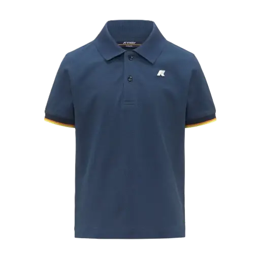 Polo P.Vincent Pique Blue Insignia