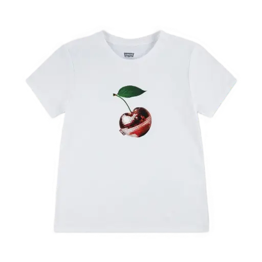 T-Shirt Disco Cherry Bright White
