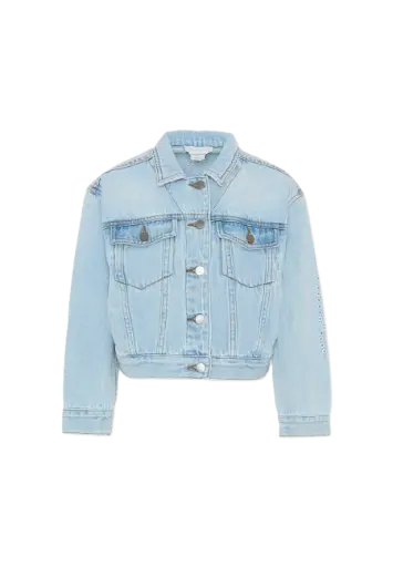 Veste en Jean Oeillets