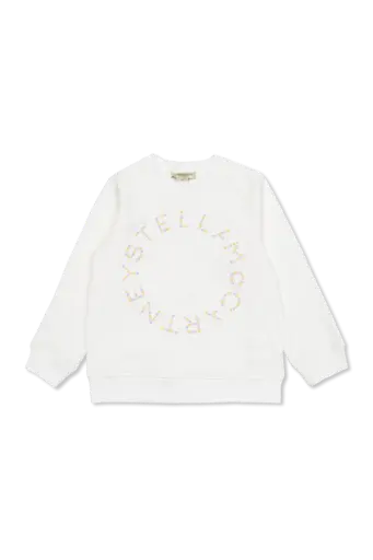 Sweat Blanc Fleurs