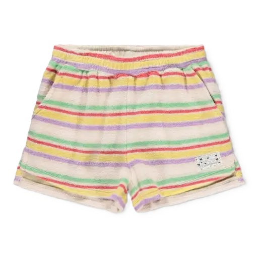 Short Angela Pastels Stripe