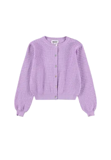 Cardigan Georgina Crocus Petal