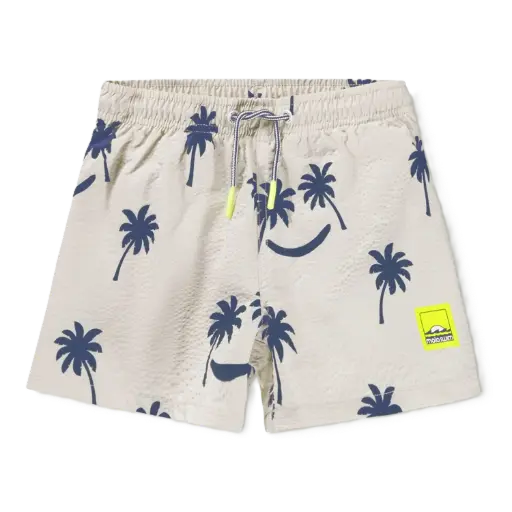 Short de Bain Niko Palm Blue