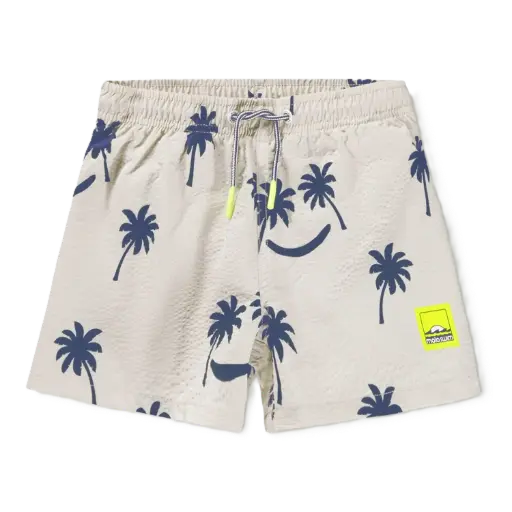 Short de Bain Niko Palm Blue