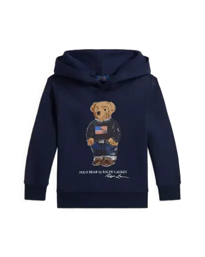 Sweat Capuche Bear Navy