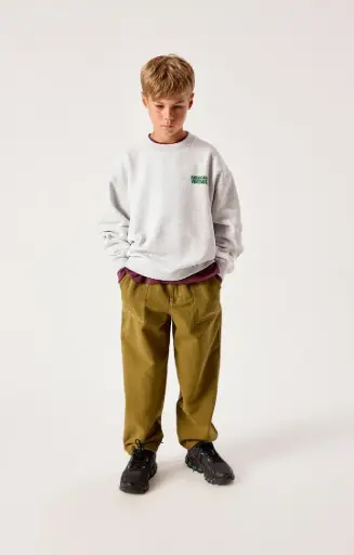 Sweat Baptown Gris Chiné 