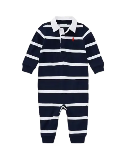 Combinaison Rayée Jersey Coton