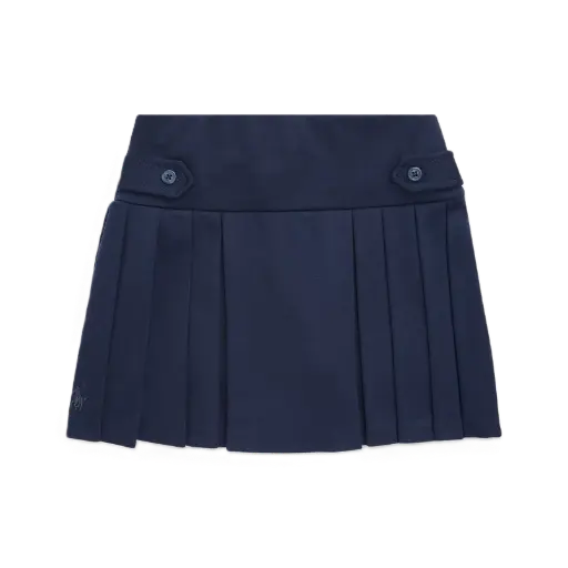 Jupe Navy Pleated