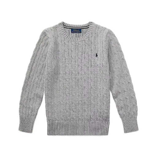 Cable Sweater Andover Heather