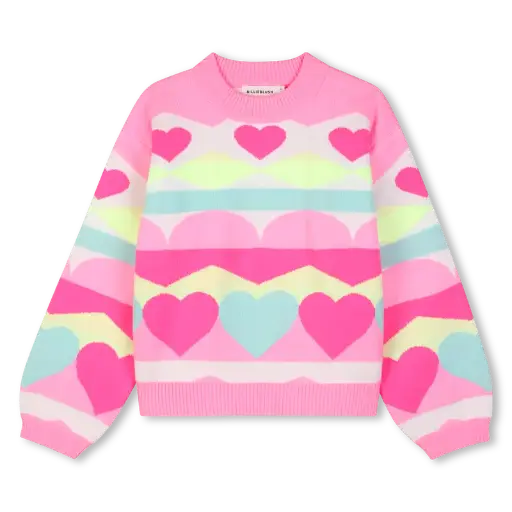 Pull Coeurs Multico