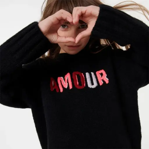Maille Black Amour