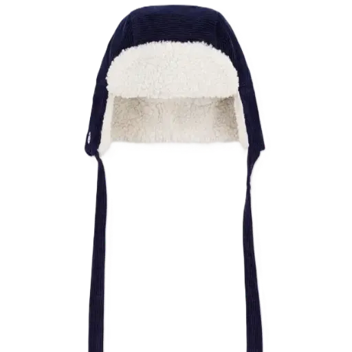 Chapka Velours Bleu A0GJD